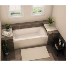 Aker 141351-R-000-002 - TO-3260 AFR 60 in. x 32 in. Rectangular Alcove Bathtub with Right Drain in White