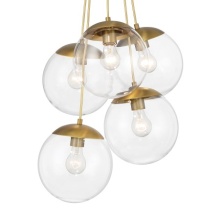 Minka-Lavery 2745-695 - 5 LIGHT, PENDANT FIXTURE IN METAL
