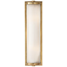 Visual Comfort & Co. Signature Collection TOB 2141HAB-FG - Dresser Long Glass Rod Light