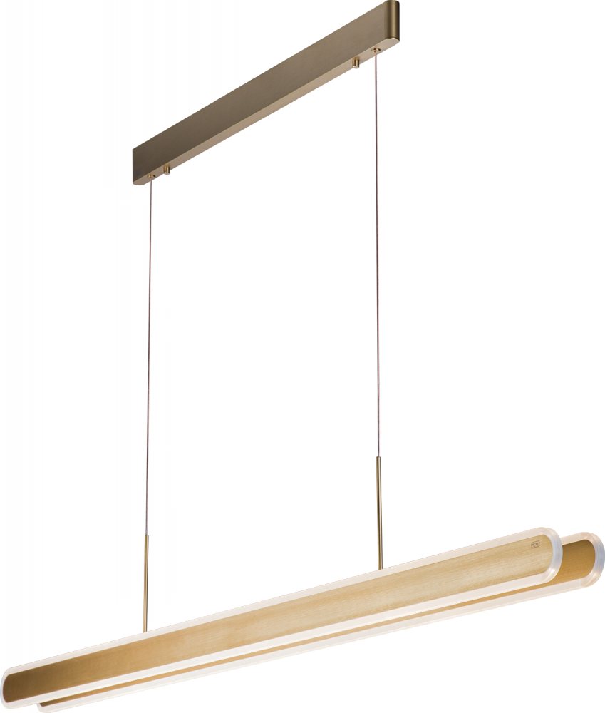 Gianni Linear Pendant, 2 Light Pendant
