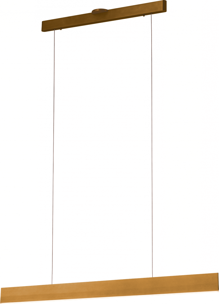 Prometheus Linear Pendant, Single Light Pendant