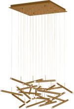 PageOne Lighting PP020236-BC - Seesaw Rectangular Chandelier