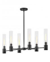 Lark Canada 85406BK - Small Linear Chandelier