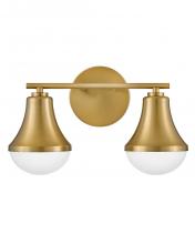 Lark Canada 85512LCB - Small Two Light Vanity