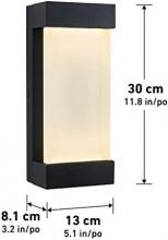 LED Lights OUT-GL-ONBL - Integrated LED Outdoor Wall Light650 LUMENS 3000 K