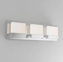 LED Lights VAN3-FC-CR - CUBE 3-LIGHT VANITY LIGHT1000 LUMENS 3000 K