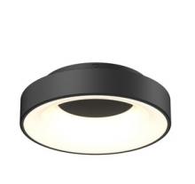 LED Lights FM-AIC-BL - FLUSHMOUNT BLACK 1100 LUMENS 3000 K - 4000 K - 5000 K
