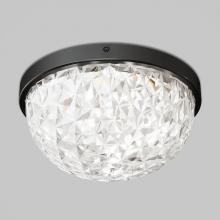 LED Lights FM-CA-BL-L2 - (Carat) Flushmount Black A&R 2550 LUMENS 3000 K