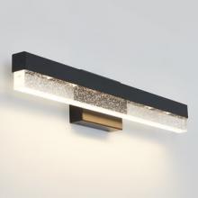 LED Lights VAN-BB-BL - Bar Integrated LED Vanity Light Black 1300 LUMENS 3000 K