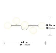 LED Lights VAN-BL-CR - Vanity LED Integrated Chrome 2000 LUMENS 3000 K
