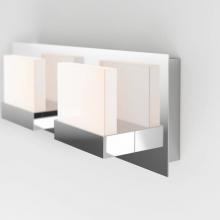 LED Lights VAN2-FC-CR - CUBE 2-LIGHT VANITY LIGHT 800 LUMENS 3000 K