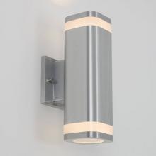 LED Lights NSBLES-SS - Sconce LED Integrated Aluminium w/ SS finish630 LUMENS 3000 K
