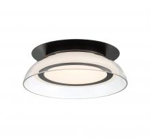 Lib & Co. CA 10155-02 - Pescara, Small LED Ceiling Mount, Matte Black