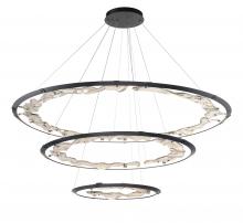 Lib & Co. CA 12165-040 - Nettuno,3 Tier LED Chandelier, 
Painted Brushed Grey