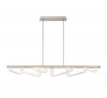 Lib & Co. CA 12179-041 - Arezzo, Linear LED Chandelier, 
Painted Brushed Champagne