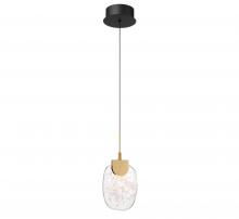 Lib & Co. CA 12287-02 - Castelo, 1 Light LED Pendant, Matte Black