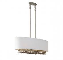 Savoy House 1-1065-4-10 - Cameo 4-Light Linear Chandelier in Campagne Luxe