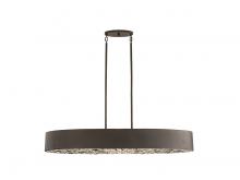 Savoy House 1-1270-6-50 - Azores 6-Light Linear Chandelier in Black Cashmere