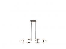 Savoy House 1-1591-14-50 - Amani 14-Light Linear Chandelier in Black Cashmere