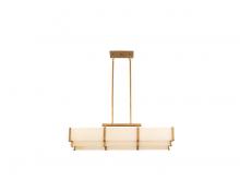 Savoy House 1-2330-5-60 - Orleans 5-Light Linear Chandelier in Distressed Gold