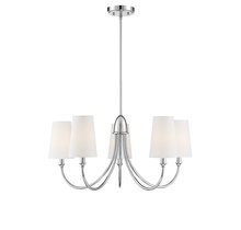 Savoy House 1-2540-5-109 - Cameron 5-Light Chandelier in Polished Nickel