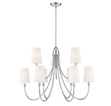 Savoy House 1-2541-9-109 - Cameron 9-Light Chandelier in 
Polished Nickel