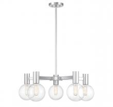 Savoy House 1-3073-5-11 - Wright 5-Light Chandelier in Chrome