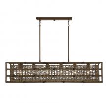 Savoy House 1-7913-6-184 - Treviso 6-Light Linear Chandelier in Grapevine