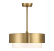 Savoy House 22-FD-445-322 - Diana LED Fan D'Lier in Warm Brass