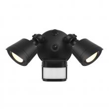 Savoy House 4-FLOOD-MS-A2-3000K-BK - LED Motion Sensored Double Flood Light in Black