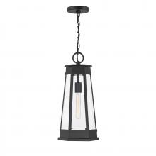 Savoy House 5-208-BK - Payne 1-Light Outdoor Hanging Lantern in Matte Black