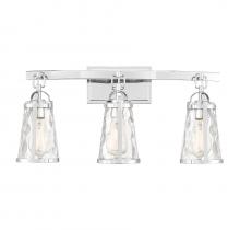 Savoy House 8-560-3-11 - Albany 3-Light Bathroom Vanity Light in Polished Chrome