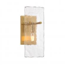 Savoy House 9-8204-1-322 - Genry 1-Light Wall Sconce in Warm Brass