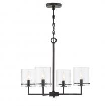Savoy House M10076ORB - 4-light Chandelier In Oil Rubbed Bronze