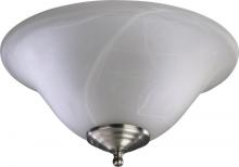 Quorum 1166-801 - Faux Alab LED BWL - STN/WH