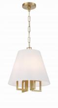 Crystorama 2254-VG - Libby Langdon Westwood 4 Light Vibrant Gold Pendant