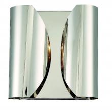 Crystorama MOQ-A3692-PN - Monique 2 Light Polished Nickel Sconce