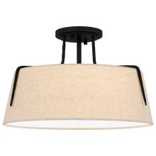 Quoizel LOA1716MBK - Leona Semi-Flush Mount