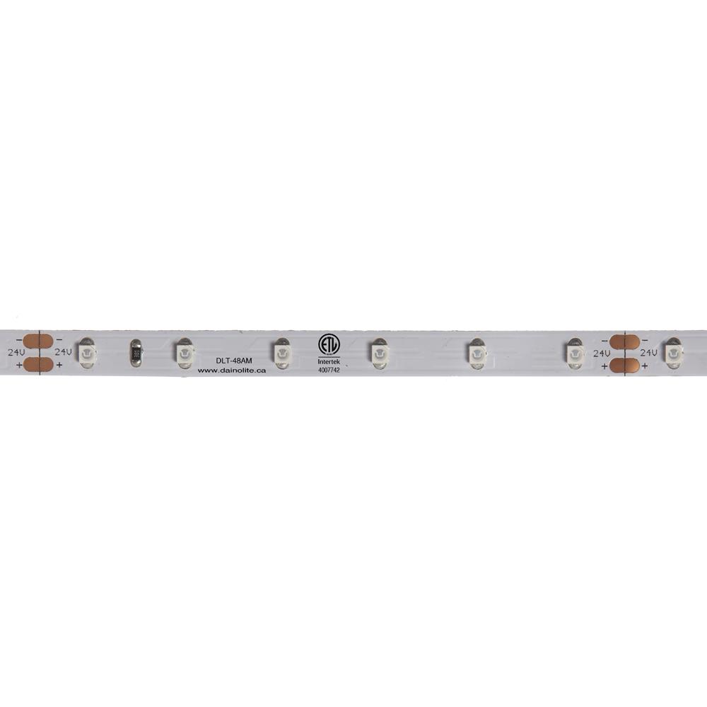 IP33 4.8W/M Amber 24VDC,5M 8mm 60LED/M L