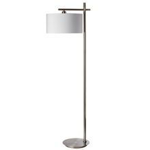 Dainolite 131F-SC - 1LT Floor Lamp, Satin Chrome Finish