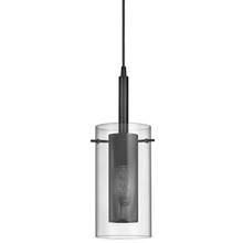 Dainolite 30961-CM-MB - 1LT Incandescent Pendant,  MB w/ CLR Glass