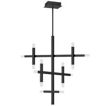 Dainolite ACS-3656C-MB-FR - 42W Chandelier, MB With Frosted Acrylic Diff