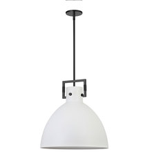 Dainolite LBY-201P-MW-MB - 1LT Incandescent Pendant, MB With MW Metal Shade