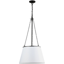 Dainolite PLY-181P-MB-WH - 1LT Incandescent Pendant, MB With WH Shade