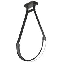 Dainolite REG-241LEDP-MB - 30W Pendant, MB With WH Silicone Diff