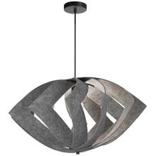 Dainolite RTM-301P-MB-500 - 1LT Incandescent Pendant, MB With GRY Shade