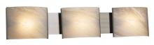 Levico SML2603BN-AL - 3 Light Wall Sconce - Brushed Nickel