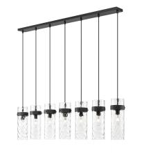 Z-Lite 7002P5-7L-MB - 7 Light Linear Chandelier