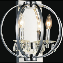 CWI Lighting 5025W10C-2 - Abia 2 Light Wall Sconce With Chrome Finish