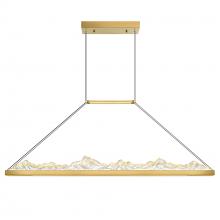 CWI Lighting 1601P48-624 - Himalayas Integrated LED Brass Chandelier